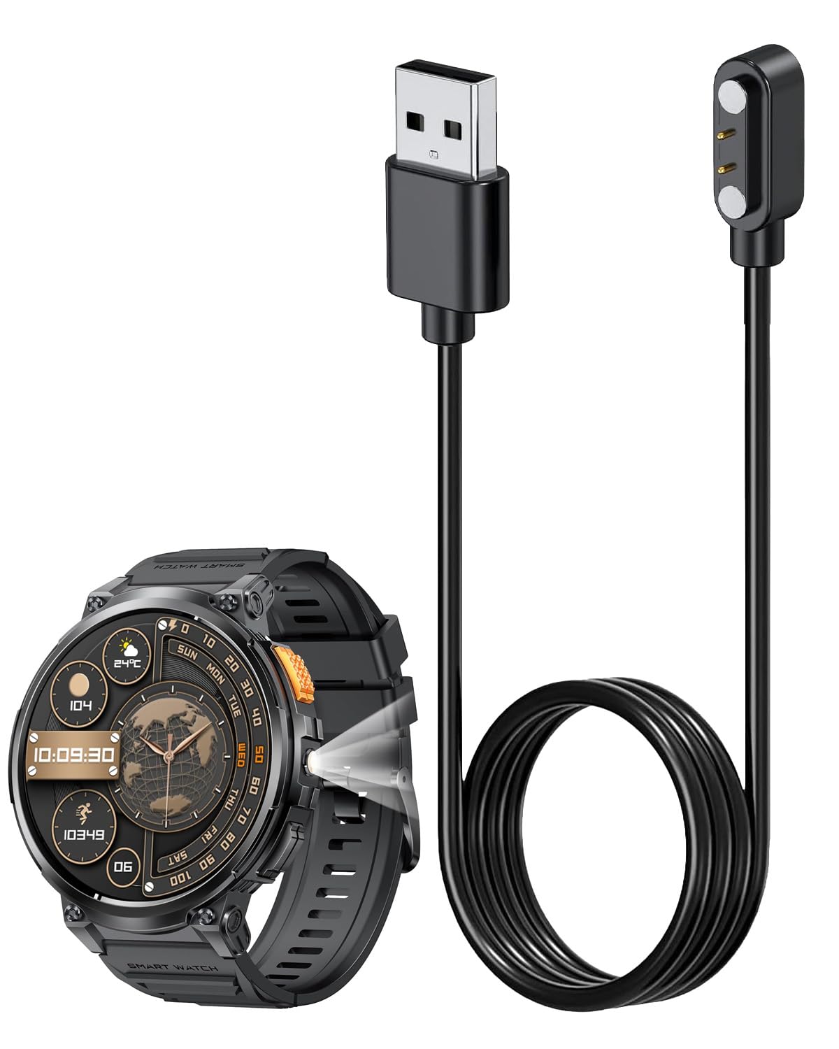 Amazon.co.jp: For MOKOTOP K66 1.85インチ スマートウォッチ